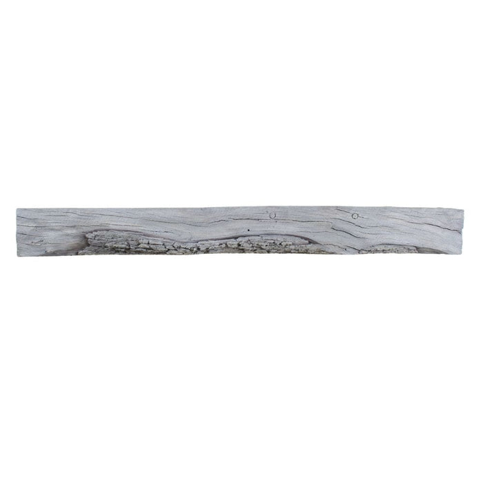 Lexington Hearth Rickhouse Faux Wood Mantel Shelf - Weathered Gray