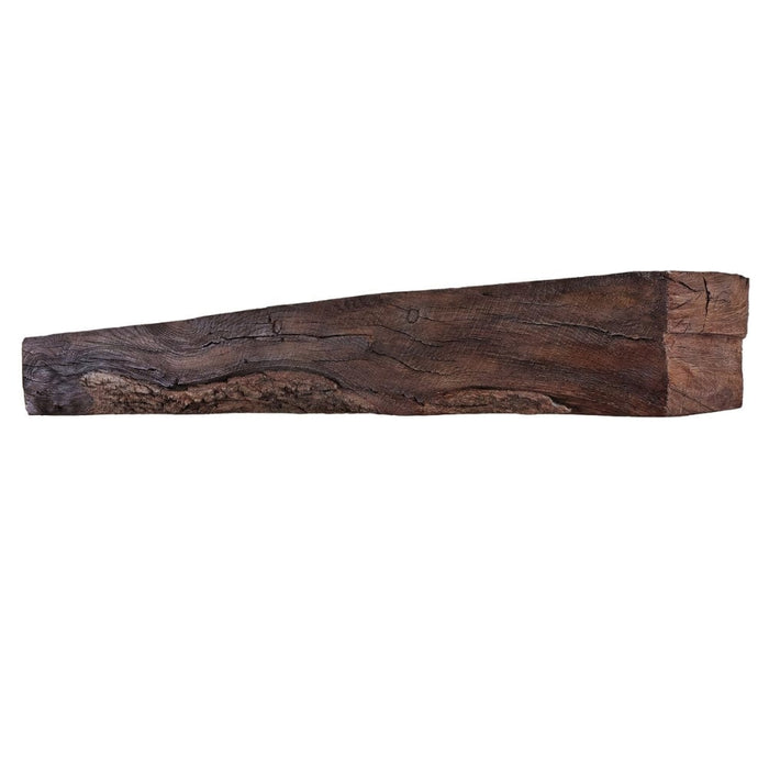 Lexington Hearth Rickhouse Concrete Faux Wood Mantel Shelf