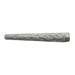 Side View of Lexington Hearth Rockface Concrete Mantel Shelf - Bluegrass fog