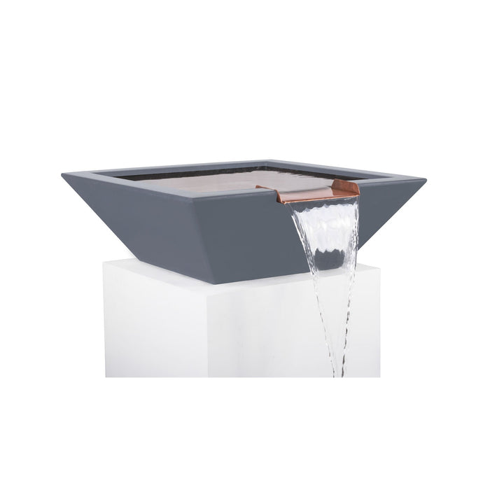 The Outdoor Plus - Maya GFRC Concrete Square Water Bowl