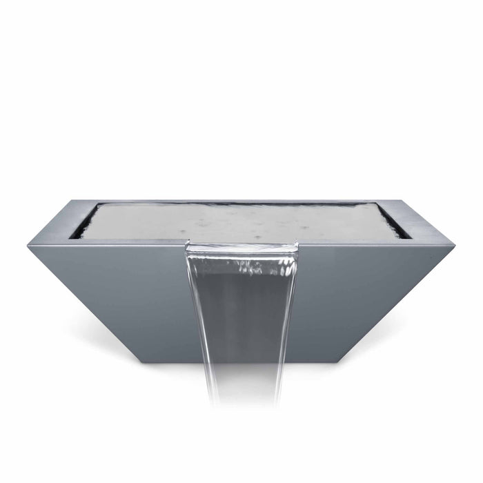 The Outdoor Plus - Maya Powder Coated Steel Square Water Bowl