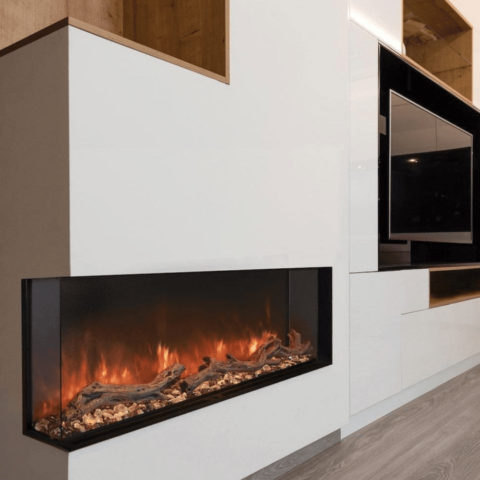 Modern Flames "Landscape Pro Multi" 56" 3-Sided Smart Fireplace with Full Wall Control