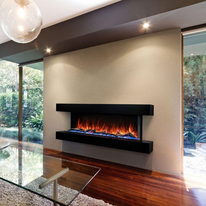 Modern Flames "Landscape Pro Multi" 56" 3-Sided Smart Fireplace with Full Wall Control