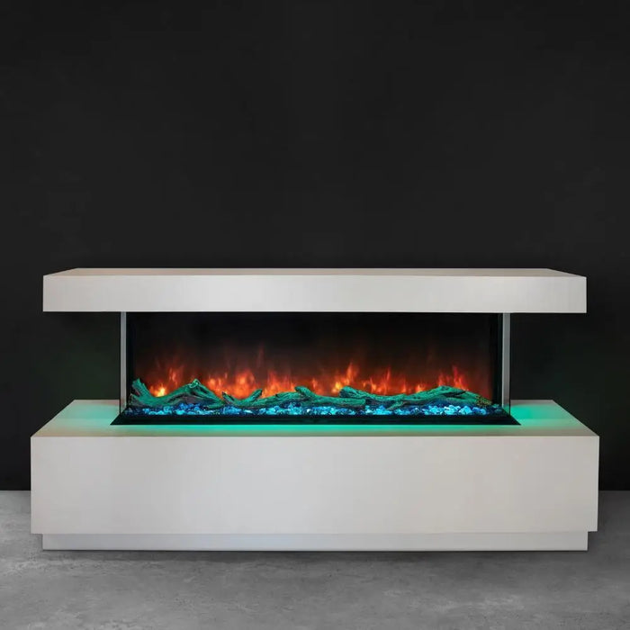 Modern Flames Landscape Pro Multi 80" 3-Sided Smart Fireplace with Full Wall Control