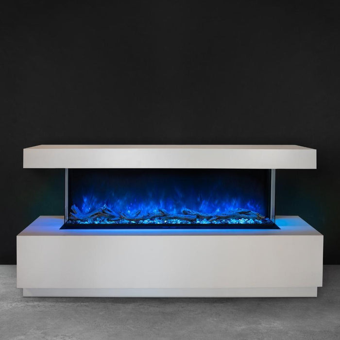 Modern Flames Landscape Pro Multi 96" 3-Sided Smart Fireplace with Full Wall Control