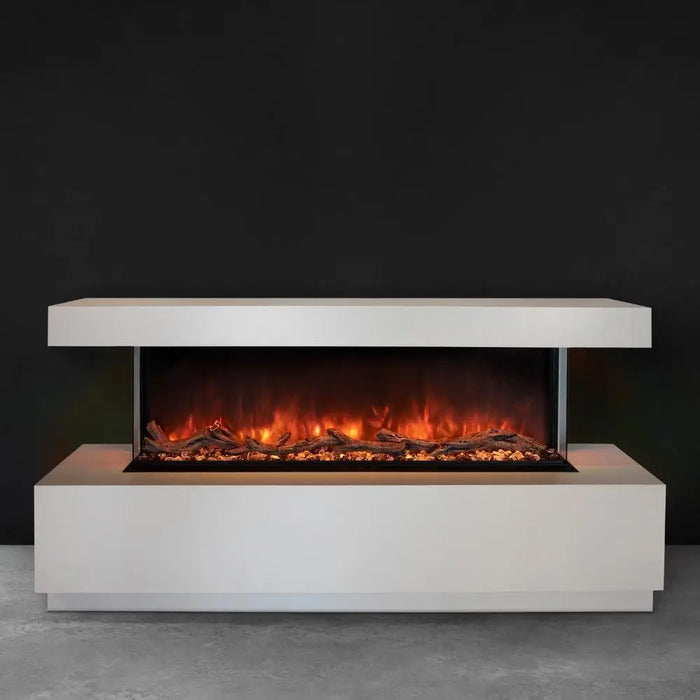 Modern Flames Landscape Pro Multi 80" 3-Sided Smart Fireplace with Full Wall Control