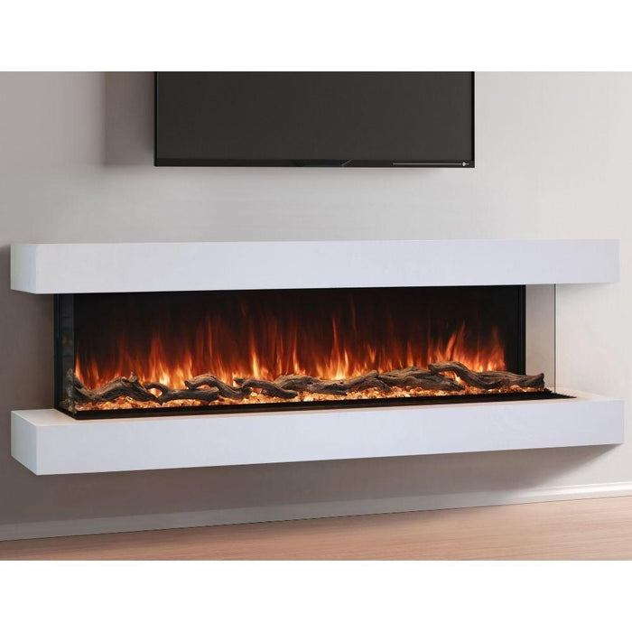 Modern Flames "Landscape Pro Multi" 56" 3-Sided Smart Fireplace with Full Wall Control