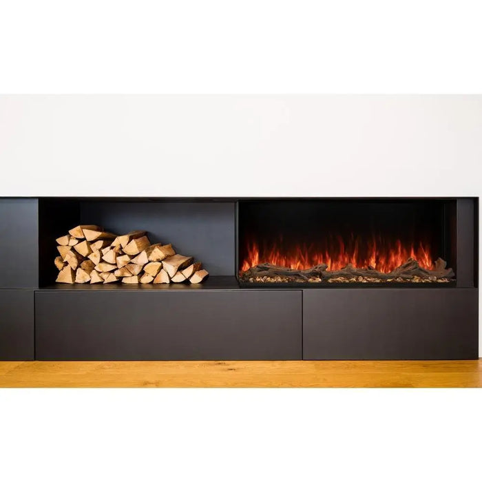 Modern Flames Landscape Pro Multi 80" 3-Sided Smart Fireplace with Full Wall Control