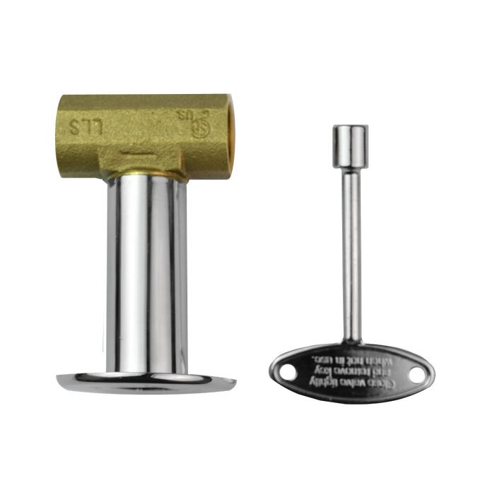 The Outdoor Plus - OPT-256 1/2-Inch Brass Key Valve