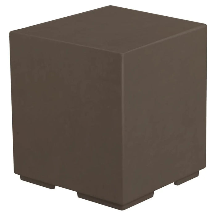 The Outdoor Plus - GFRC Concrete Pedestal with Access Door for Fire Bowl