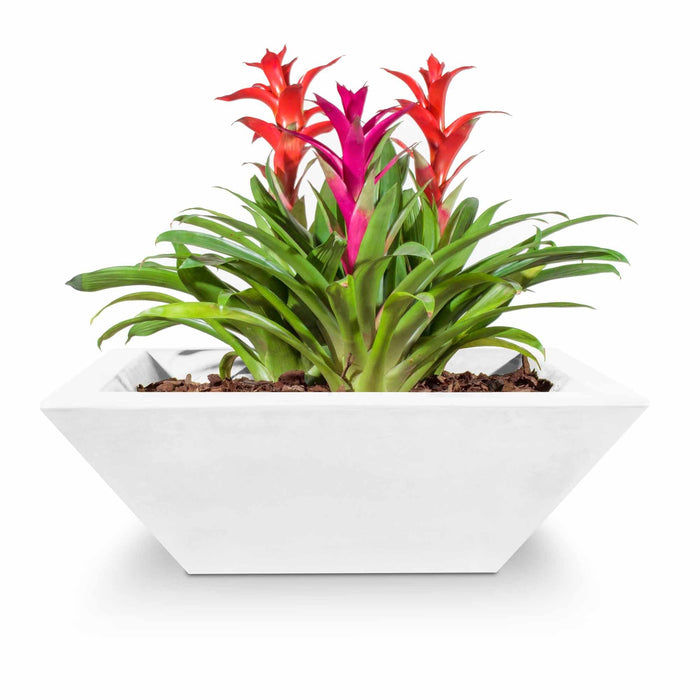 The Outdoor Plus - Maya GFRC Concrete Square Planter Bowl