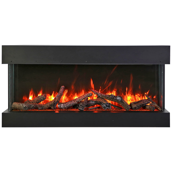 Remii 60” BAY-SLIM 3 Sided Smart Electric Fireplace - Wifi Enable