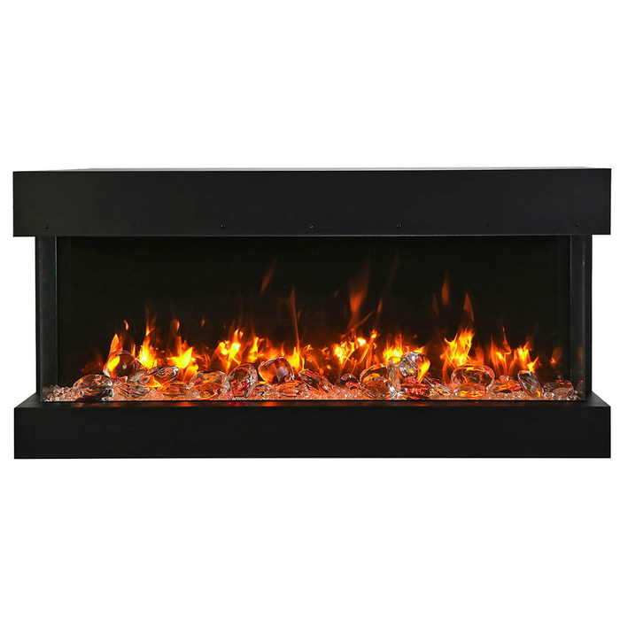 Remii 40” BAY-SLIM 3 Sided Smart Electric Fireplace - Wifi Enable