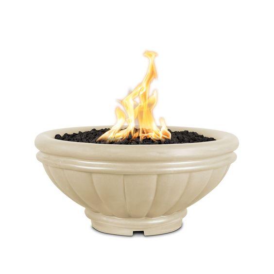 The Outdoor Plus - Roma GFRC Concrete Round Fire Bowl 24"