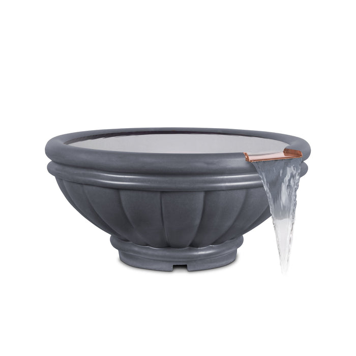 The Outdoor Plus - Roma GFRC Concrete Round Water Bowl