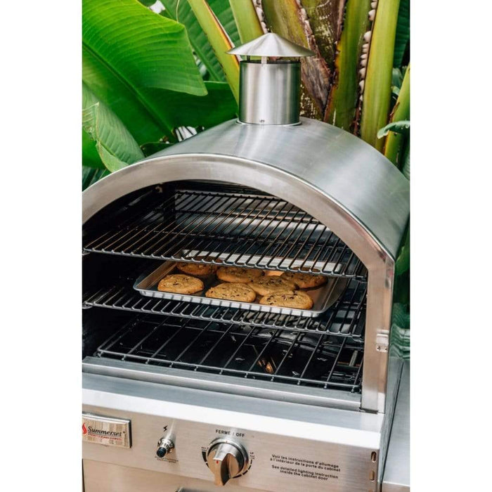 Summerset - 23" Gas Outdoor Oven - Built-In/Countertop for Perfect Outdoor Cooking