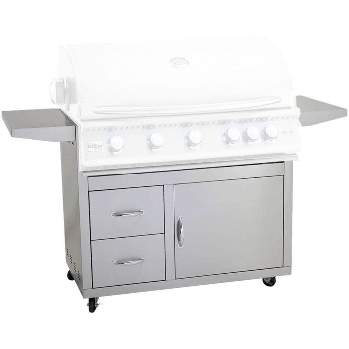 Summerset - Fully Assembled Door & 2-Drawer Combo Grill Carts for Sizzler Series (Cart Only)