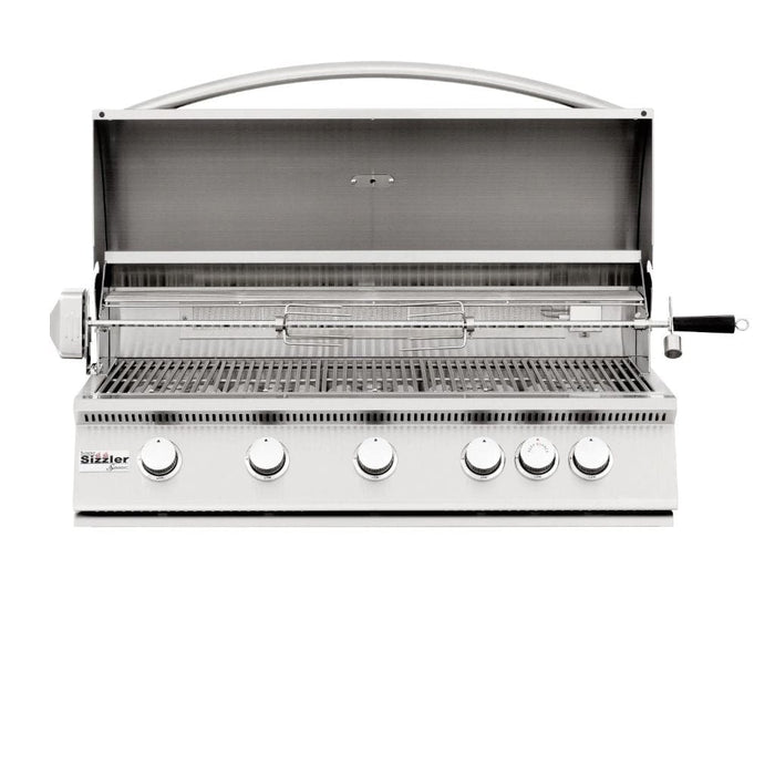 Summerset - Sizzler 40" Standalone 5-Burner Gas Grill