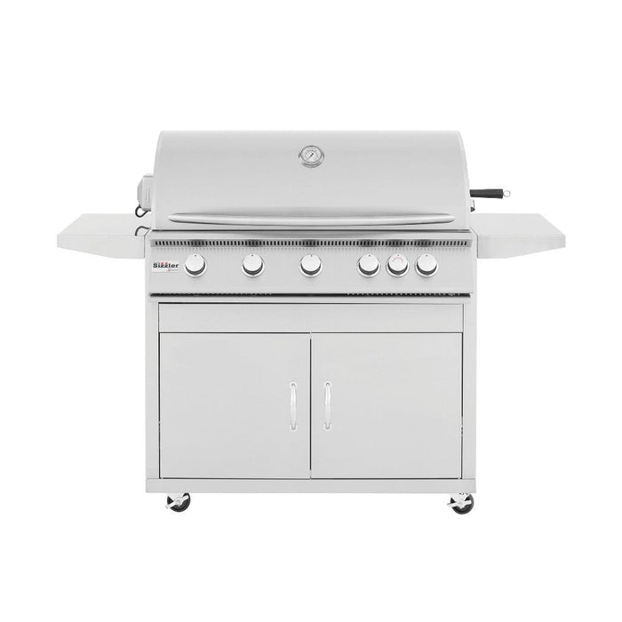 Summerset - Sizzler 40" Standalone 5-Burner Gas Grill