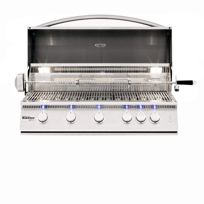 Summerset - Sizzler Pro 40" Standalone 5-Burner Gas Grill