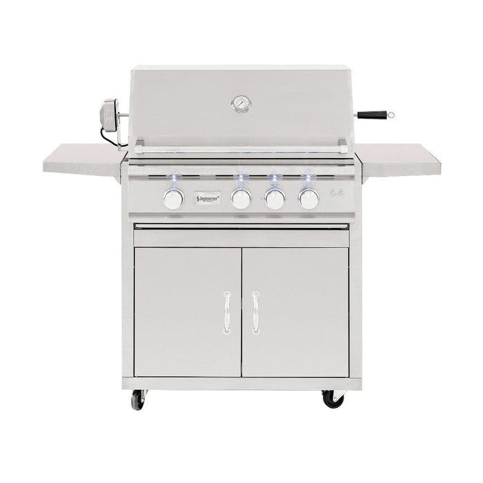 Summerset - TRL 32" Standalone 3-Burner Gas Grill