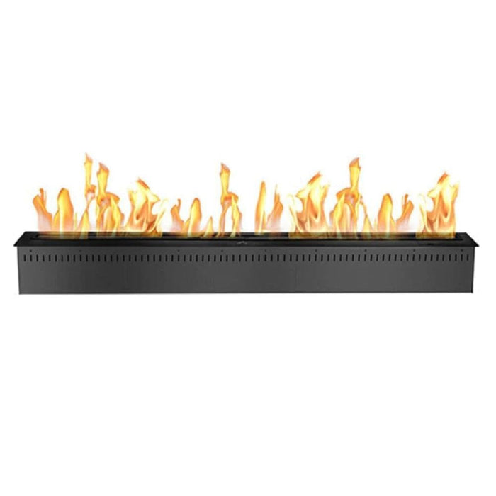 The Bio Flame 60-Inch Smart Black  Steel Remote Controlled Ethanol Burner