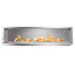 The Bio Flame 96" Firebox SS - Built-in Ethanol Fireplace