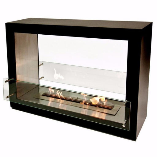 The Bio Flame Sek XL, 53" Free Standing See-Through Ethanol