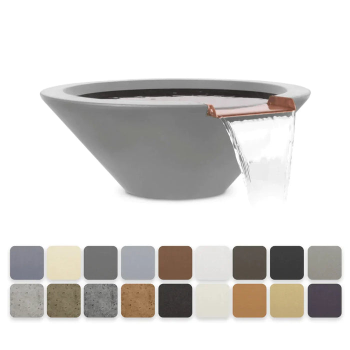 The Outdoor Plus - Cazo GFRC Concrete Round Water Bowl