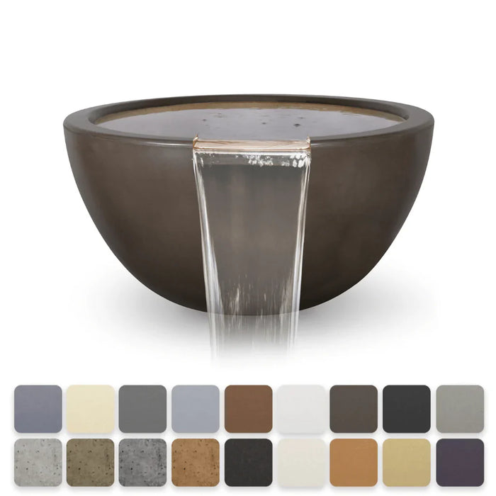 The Outdoor Plus - Luna GFRC Concrete Round Water Bowl