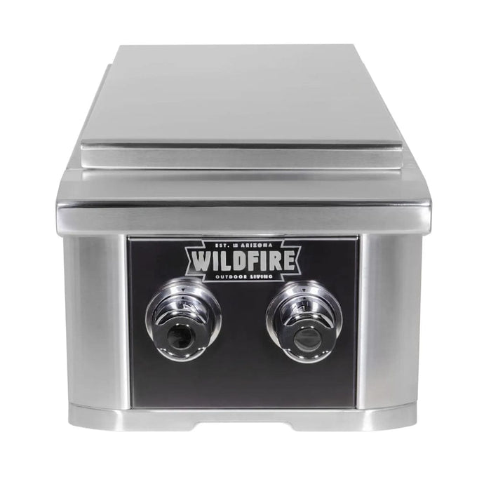 Wildfire - 14" Ranch Double Side Gas Burner for Outdoor Cooking