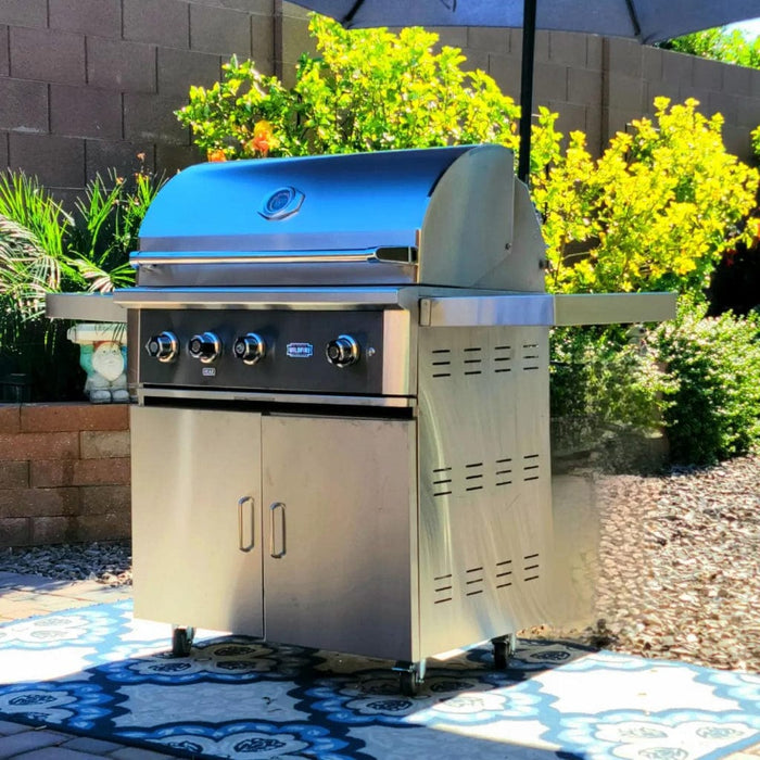 Wildfire Ranch Pro Stainless Steel 36" Freestanding Gas Grill