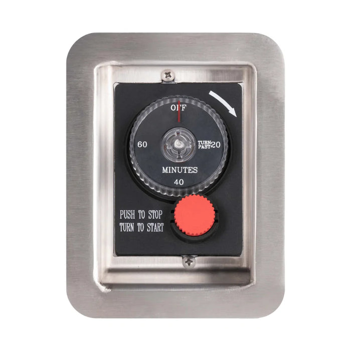 The Outdoor Plus - Emergency Stop Button & 1-Hour Timer