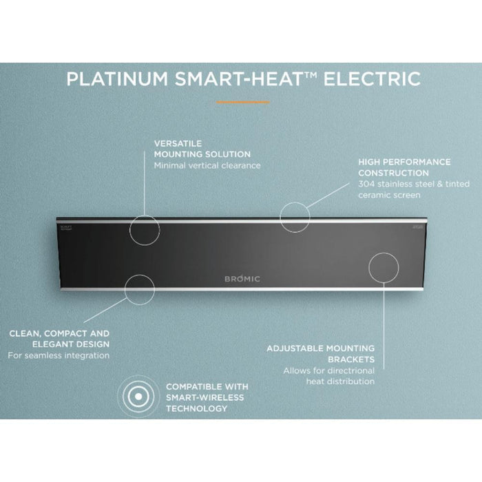 Bromic Platinum Smart-Heat Wall/Ceiling Mounted Electric Heater