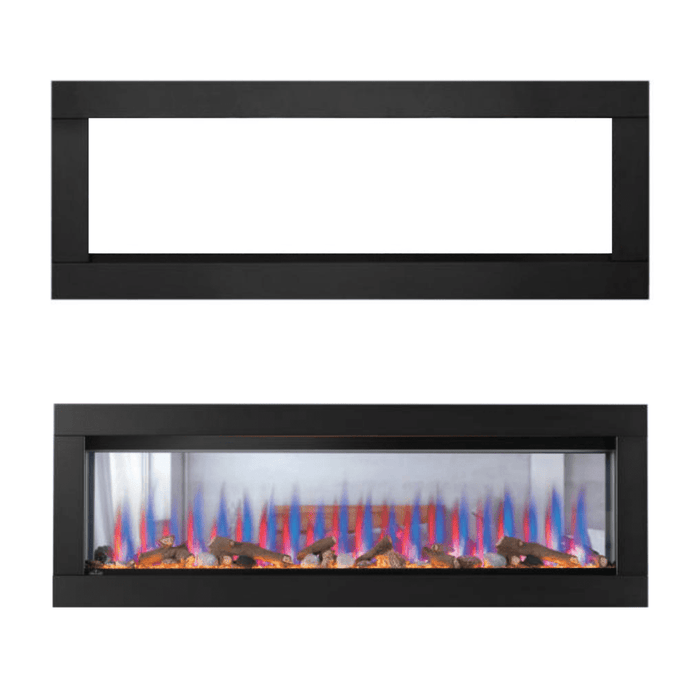 Napoleon CLEARion Elite Electric Fireplace with Trim Kit for 2x4 Wall Installation