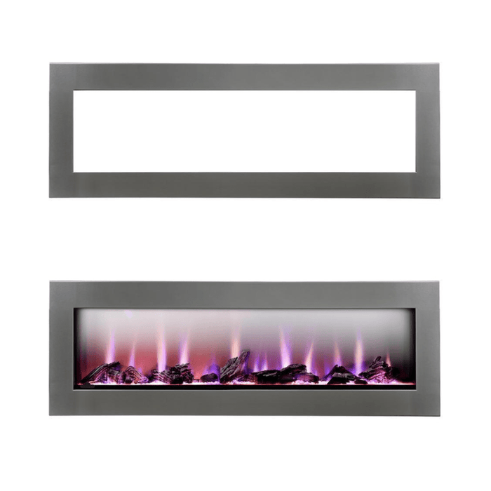 Napoleon CLEARion Elite Electric Fireplace with Trim Kit for 2x4 Wall Installation