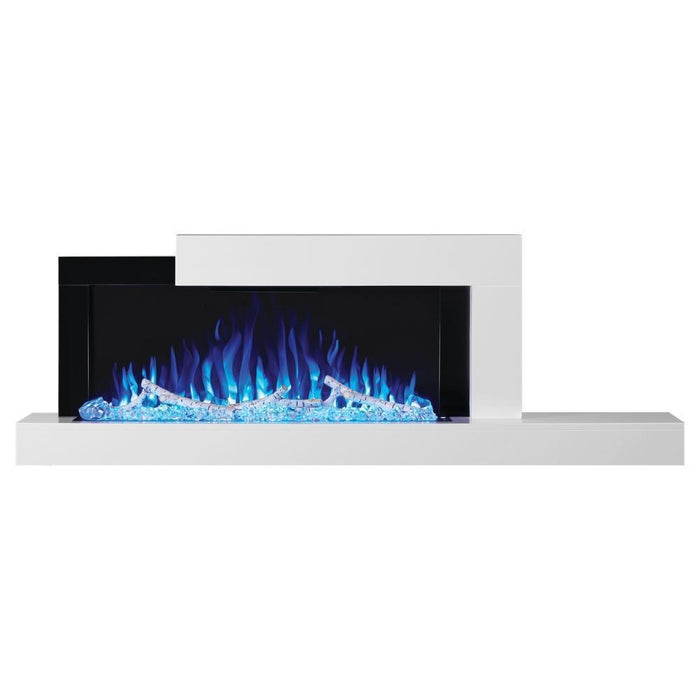 Napoleon Stylus 59-Inch Wall Mounted Electric Fireplace with USB Charging Port