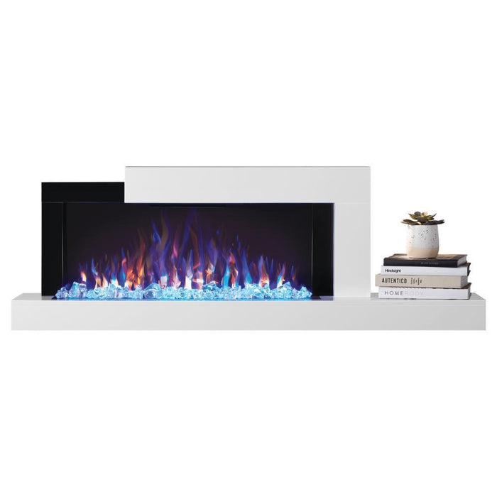 Napoleon Stylus 59-Inch Wall Mounted Electric Fireplace with USB Charging Port