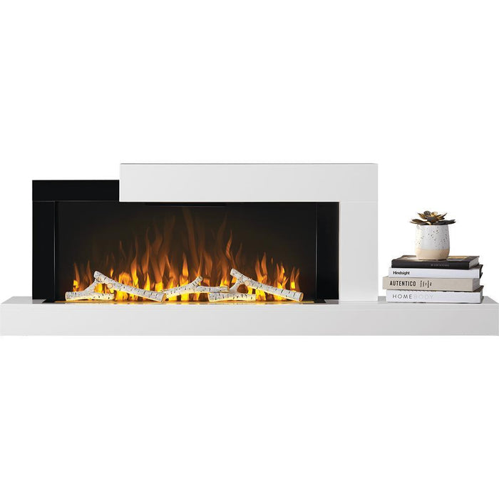 Napoleon Stylus Wall Mounted Electric Fireplace with Shelf